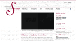 Desktop Screenshot of berlinerbarocksolisten.de